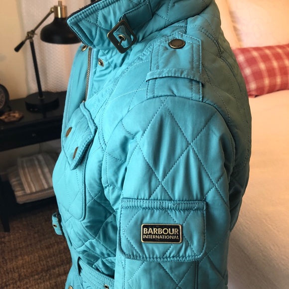 Barbour Lined Belted Jacket - Picture 5 of 8